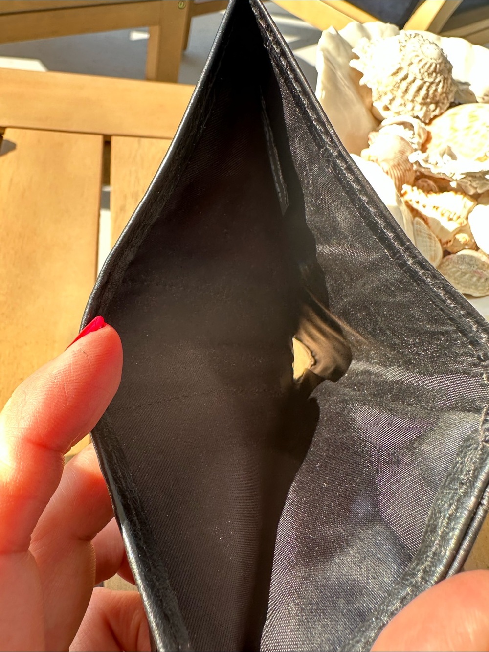 Brighton Black Authentic Small  Leather Heart-Accent Women's Wallet - Picture 8 of 11